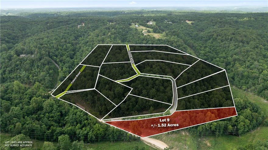Perfect opportunity to build your dream home on this +/- 1.52-acre wooded residential lot, located just 5
miles from the Beaver Lake Boat Ramp and Lakeshore. Tucked away in a secluded, peaceful setting, this
property offers a quiet rural lifestyle with convenient access to town. Electric is already available on-site,
while a water well and septic system will be needed. With County Zoning, the current site plan is
preliminary and can be tailored to suit your needs in both size and shape, offering flexibility for your ideal build. Esculapia Hollow Rd is currently a dirt road, however, it is set to be paved this summer. Ideally situated approx. 3.5 miles from Lake Atlanta, 4 miles from Downtown Rogers, and 6 miles from Horseshoe Bend Marina, this lot provides the best of both worlds - tranquil living with easy access to outdoor recreation, shopping, dining, and more. Don't miss out on this prime piece of Northwest Arkansas real estate!