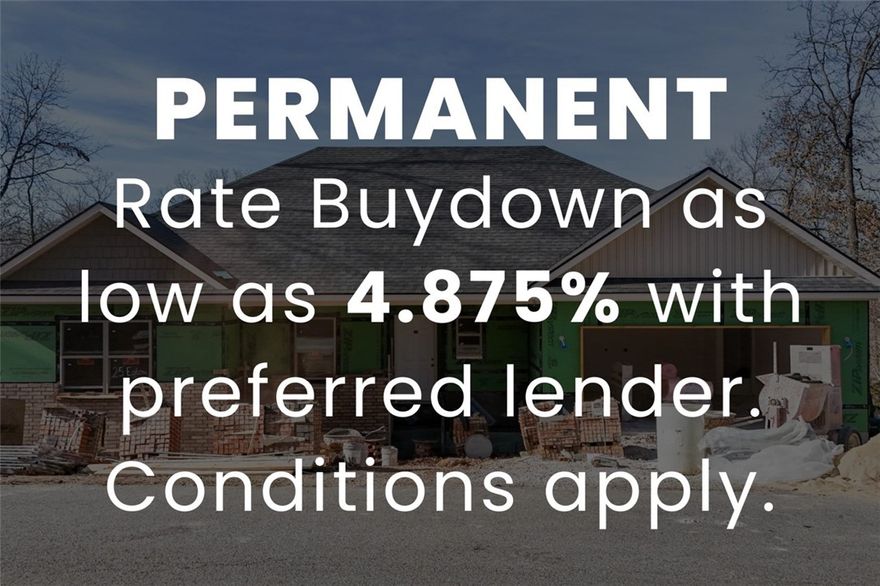 Natural light for days and custom kitchen with under counter lighting, pantry, tile backsplash and breakfast bar. 3 cm gorgeous granite throughout. Open floor plan. Covered back deck. Preferred lender has the keys to an incredible rate buy down and savings on closing costs. Popular floor plan!