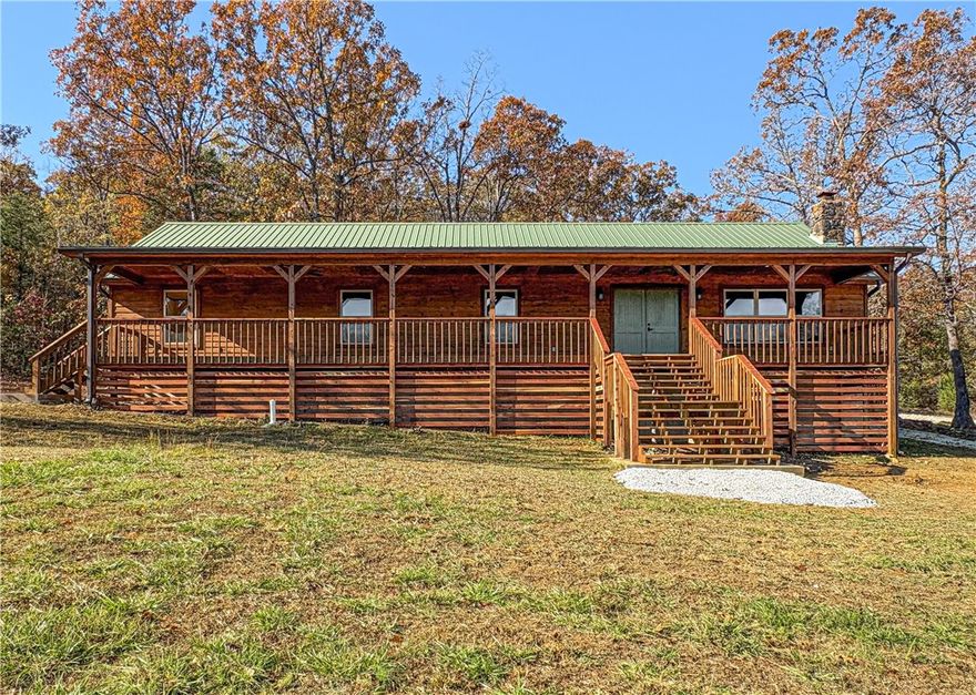Load your horses and come enjoy this charming country home on 10 acres! This 4-bedroom, 2-bath home offers 2,040 sq ft of comfortable living space with an open floor plan, hardwood floors, and a cozy wood-burning fireplace. Recently remodeled with fresh finishes that highlight its rustic charm, this home is perfect for those seeking peace and privacy. Enjoy natural light, wide-open views, and plenty of space for a garden, animals, or outdoor living. The spacious kitchen features an island for prep and entertaining, and the property includes a 220-ft well. Conveniently located just minutes from town, this move-in-ready home combines country serenity with everyday accessibility.