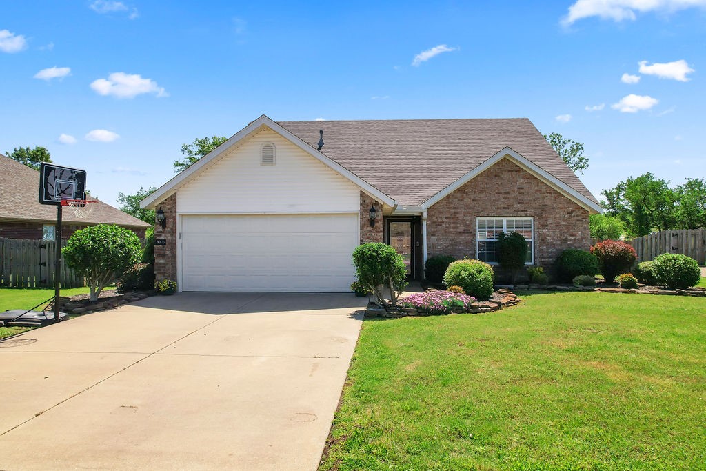 If you are looking for that perfect location with an oasis of a backyard, amazing views, & access to the Centerton Park and Trail. This is your New Home! This One Owner, One-level, All Brick Home. Is immaculate inside & out. Starting with your new, beautiful landscaped yard. Once inside, you will find a nice entryway to greet your guests. The professionally painted walls, doors, ceiling, & trim throughout are ready for your personal touch. You will love that the whole house has LVP flooring & no carpet. This house is perfect for entertaining with an open kitchen, dining, & living room concept. You will be amazed at all three of the oversized bedrooms. The home had a new roof & gutters installed in 2021. The original HVAC system was replaced in 2020 with a new Trane HVAC System that is still under warranty. A returned vent & some larger ductwork were also installed for better efficiency. The sellers upgraded the kitchen range in 2022, along with the dishwasher in 2021. Back on the market at no fault of the seller.