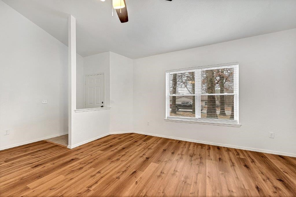 2BR/2BA duplex. One-car garage. Recently updated. Patio. Refrigerator provided. No smoking & no pets. No exceptions.