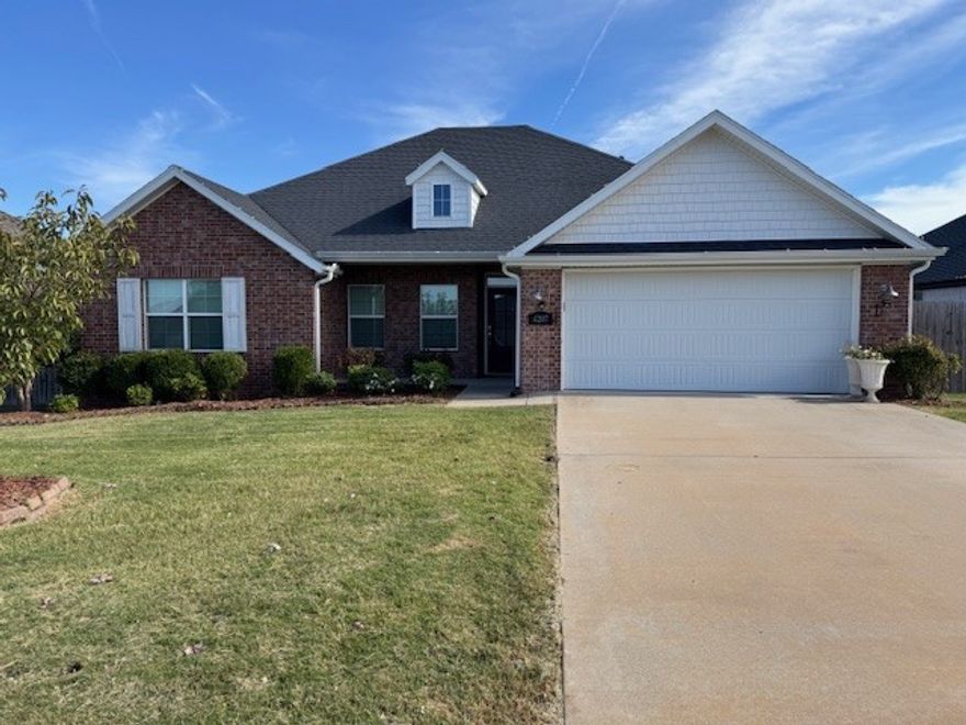 Welcome to Cornerstone subdivision! This amazing 4 bedroom 2 bath home features granite countertops, stainless appliances, gas range, and large fenced backyard to enjoy family get togethers - enjoy all the Cornerstone amenities pool, play ground, and trial system. Pets negotiable with owner approved and additional deposit. One year lease.