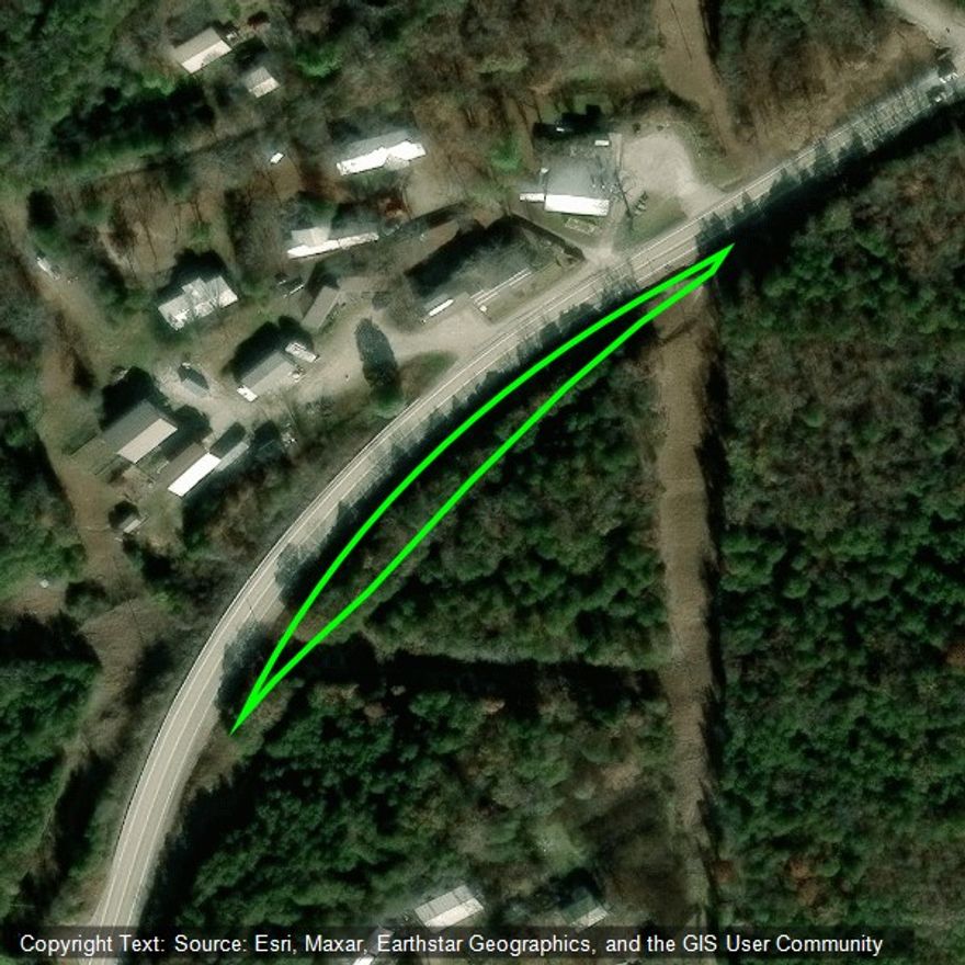 Unique “banana-shaped” 0.40± acre tract offering prime frontage on busy Hwy 187, a major route traveled by thousands heading to Beaver Lake Dam, the Beaver Tailwaters for world-class trout fishing, and the area’s popular cabin rentals. This high-visibility location creates an outstanding opportunity for billboard placement or advertising potential with steady year-round traffic flow. The elongated layout lends itself to flexible use, ideal for an RV setup, tiny home build, garage/shop build, or a low-maintenance investment hold with strong exposure. Positioned to capture attention from anglers, tourists, and lake visitors alike, this property benefits from constant pass-through traffic in a highly desirable recreation corridor. Survey on file reflects approximately 0.40 acres running along the highway right-of-way, maximizing visibility and frontage. Rare opportunity to secure a small tract with big potential in one of Northwest Arkansas’ most traveled lake access routes.