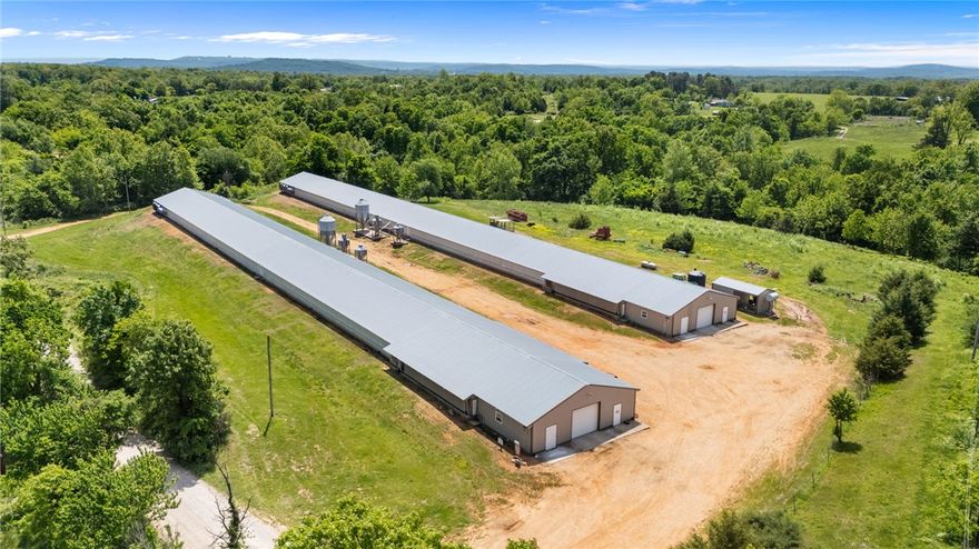 Great opportunity to get into a starter farm, 2 house breeder hen operation, 30 ac mol with a dwelling, the property could be split up and developed or retain all the property for your livestock, additional dwellings or create your own home! The poultry operation is active - DO NOT ENTER - APPOINTMENT ONLY - George's contract in place currently. Let's get a contract put together to feed America! FSA opportunity!