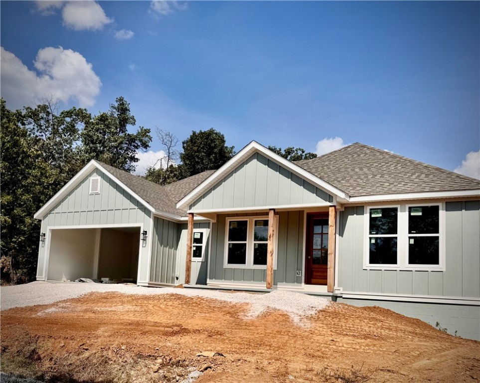 Experience the best of Bella Vista living in this beautifully designed new-construction home, perfectly situated near Lake Loch Lomond, less than two miles from the Branchwood Rec Center, and just a mile from the Scotsdale Golf Course. From the expansive covered back deck, you can enjoy peaceful views, while inside, the thoughtfully crafted 3-bedroom, 2-bath layout offers both comfort and style. The home features a luxurious owner’s suite, a spacious laundry room, high-end quartz countertops, custom built-ins, and a well-planned garage with abundant storage. This home combines quality construction with elegant design. Bella Vista offers nine golf courses, scenic lakes, more than 100 miles of trails, and the state’s first mountain biking chairlift, coming soon. Whether you’re seeking adventure or tranquility, this vibrant community provides the perfect balance, surrounded by the natural beauty of the Ozarks. Don’t miss the opportunity to own a piece of the Bella Vista lifestyle—schedule your showing today!
