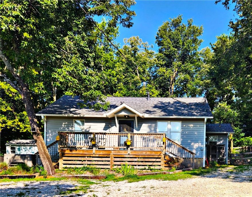 Make this charming spot your new home.  This home remodeled in 2022, sits on a private 1 acre.  Home features 2 bed, 2 bath with modern updates, yet a cozy and welcoming layout.  Enjoy the quiet retreat on your deck in this peaceful setting.  This home has so much to offer with a new roof in 2023, septic and HVAC in 2019.  Don't miss out on this wonderful opportunity.  Please provide pre-qualification letter before  showing.