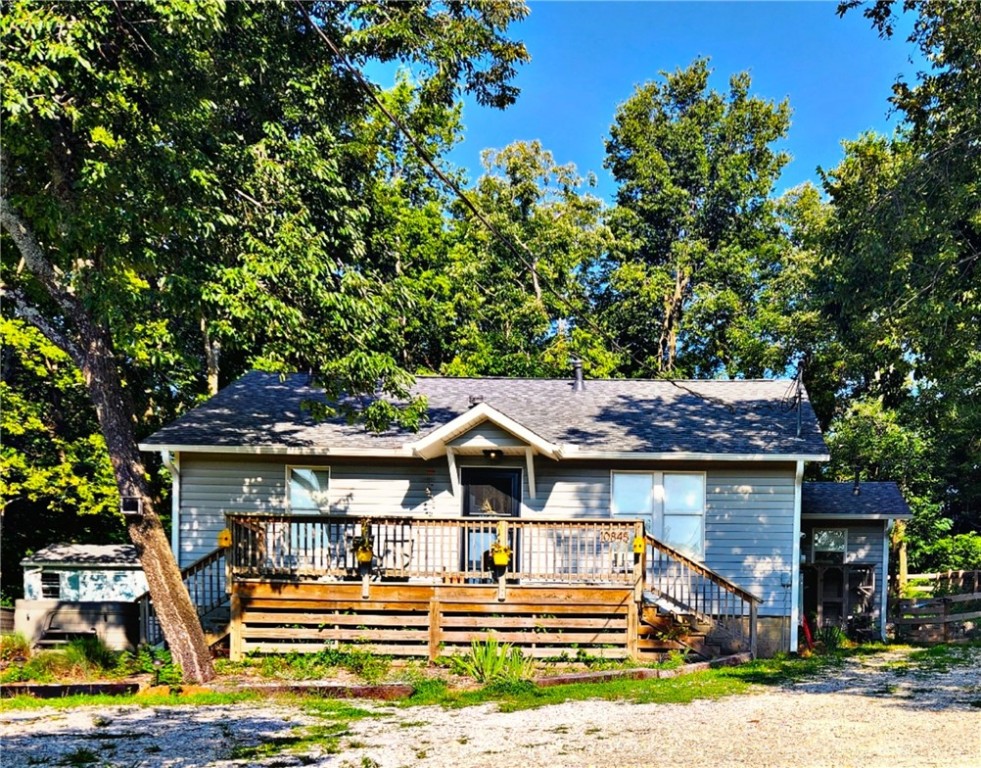Make this charming spot your new home. This home remodeled in 2022, sits on a private 1 acre. Home features 2 bed, 2 bath with modern updates, yet a cozy and welcoming layout. Enjoy the quiet retreat on your deck in this peaceful setting. This home has so much to offer with a new roof in 2023, septic and HVAC in 2019. Don't miss out on this wonderful opportunity. Please provide pre-qualification letter before showing.