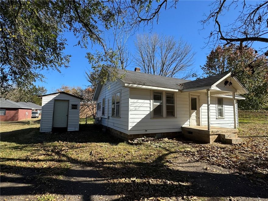 Cute remodeled two bedroom, one bath home with new flooring, paint and mini-splits.