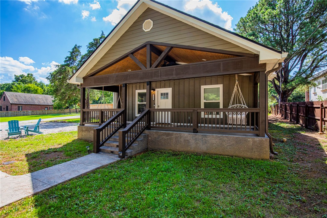 Exceptional Fayetteville property on 4.2 acres! The 3,200 SF main home is complemented by a 1,040 SF ADU and a 960 SF detached single-family home at the back of the property. Ideal for investors with 3 years of rental history, multi-generational living, or an owner seeking rental income. Nearly 1 acre of cleared, buildable land plus 1.8 acres of wooded hillside with marked walking trails offer expansion and recreation. A pond adds natural beauty, and a well is on-site (not currently in use). This unique property blends space, income potential, and privacy—all just minutes from Fayetteville amenities