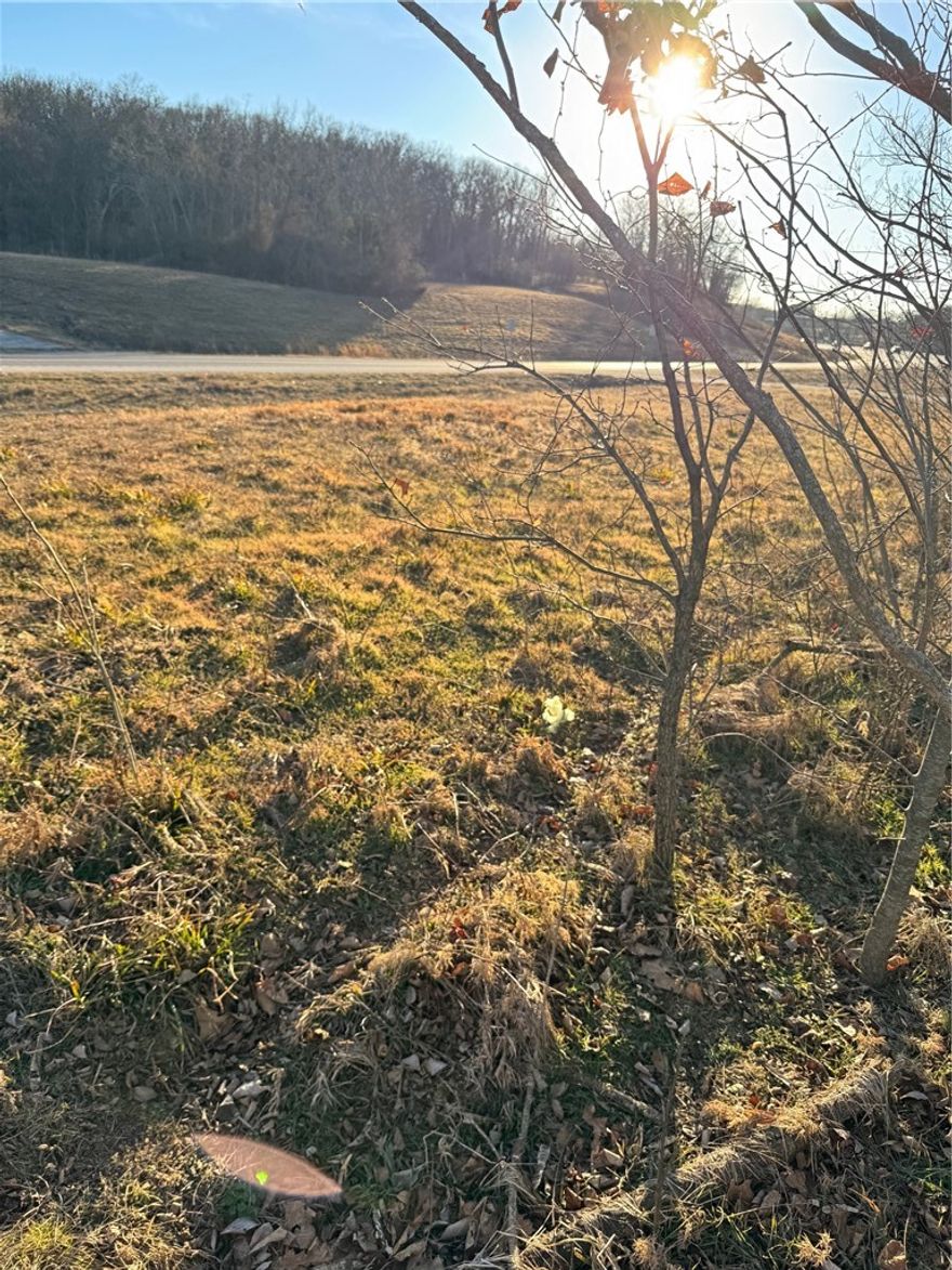 Great location! 1.69 acres zoned commercial property with 465 feet Highway 62 and Heritage Parkway frontage. Commercial but currently used as a residential rental property.  This type of property doesn't come available often. Call for a showing today!