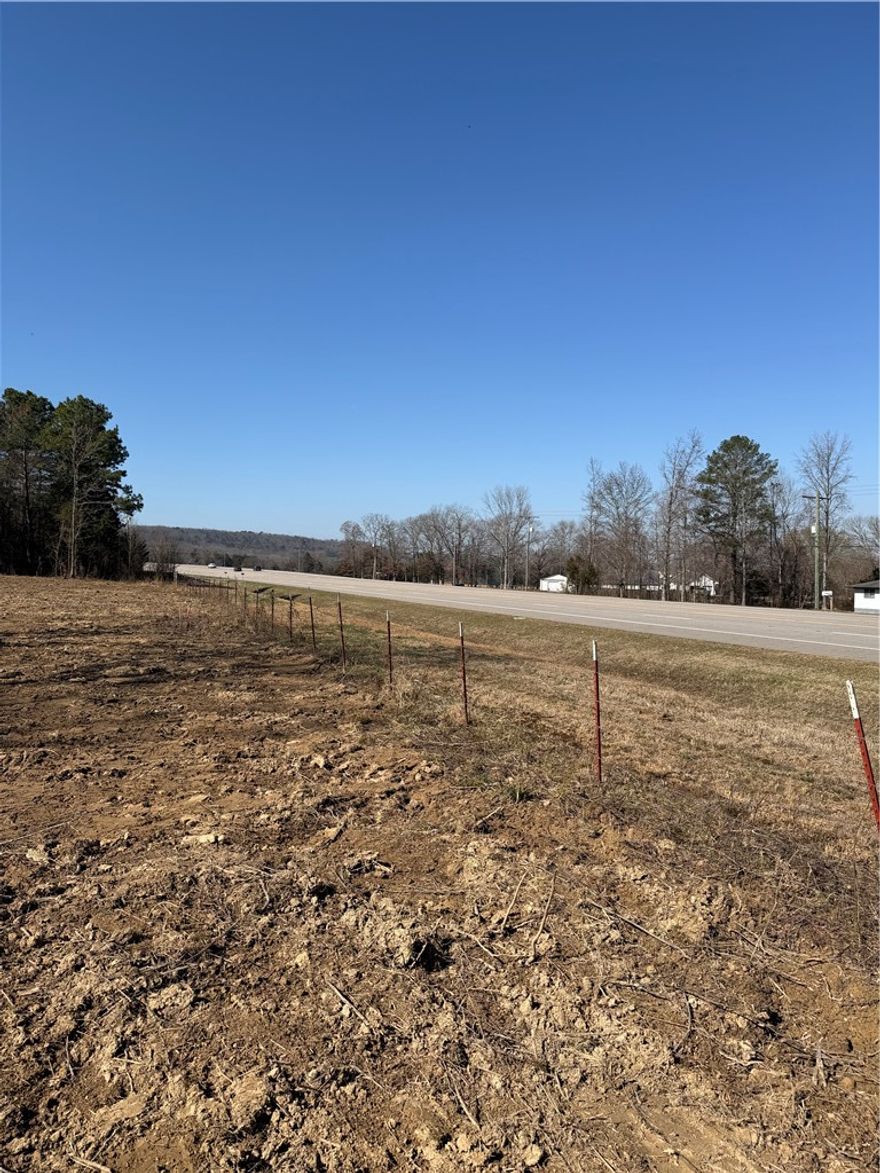 DEVLOPMENTAL TRACT. If your looking for something close to town to build, subdivided, or put your next venture together then we have it.  The property sits right on the side of the 4 lane of Highway 124 in the Center Valley area.  Seller is willing to negotiate any type of deal wether its subdividing, clearing or putting in infastructure we have the resources to get it done. The front 2 acres is already cleared and the view from the tope could be amazing.  Call me today to ask more questions.  The closest traffic count per day is over 2500 cars per day.