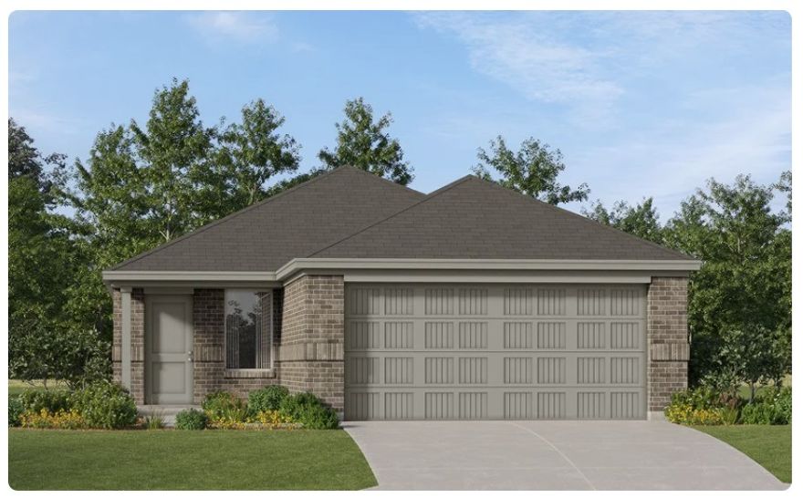 The Oakridge showcases elegant single-level living with a thoughtfully designed open-concept layout that seamlessly connects the kitchen, dining area, and family room—creating a sophisticated yet welcoming space for both everyday comfort and effortless entertaining. Privately tucked into a quiet rear corner, the owner’s suite serves as a tranquil retreat, complete with a beautifully appointed en-suite bathroom and a spacious walk-in closet. Two well-placed secondary bedrooms are situated along the side of the home, offering flexibility and privacy for household members or overnight guests while maintaining a harmonious flow throughout the design.