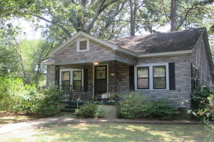 MASSIVE lot 3 times larger than the surrounding Woodridge Estate Properties. New survey reveals it is just short of 1 fully fenced acre in the heart of Russellville, and only minutes away from many restaurants, Wal-Mart, and ATU. In addition to its charm and excellent location; this 3 bedroom 1.5 bathroom house has many other great features: wood floors, covered back patio, gazebo, and a detached garage. At almost 1,500 sqft and character around every corner, give this house a little rehab to create your perfect starter home!