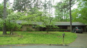 Well cared for home in quiet neighborhood, large lot at end of culdesac