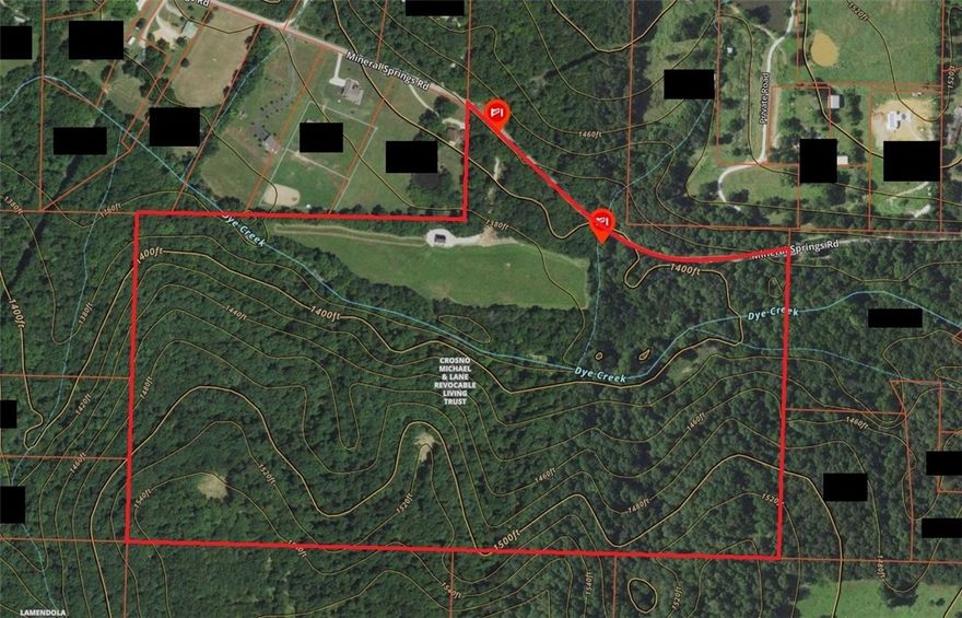 This must-see 80.64-acre property is one of the few so close to Fayetteville this size on the market. Located south of Drake Field in Washington Co. with 1,225ā of paved road frontage off Mineral Springs Rd with 2 gated entrances. This property is perfect for building a dream home or cabin with multiple highly desirable homes sites available. This property includes a new 30x40 metal shop that features a concrete slab, electric power, lights, foam insulation, water, internet, and two 10ā powered garage doors. A jeep/hiking trail has been created around the entire property for easy access in and out for hunting or a perfect place to take a nature hike. Food plots have been established and draw a tremendous amount of wildlife. A wet creek runs through the property with approximately 2,500 linear feet of frontage that provides an excellent water source for wildlife. Other features of the property; rock bluffs that line the south side of the creek, mature hardwoods, camping site, fruit trees and more.