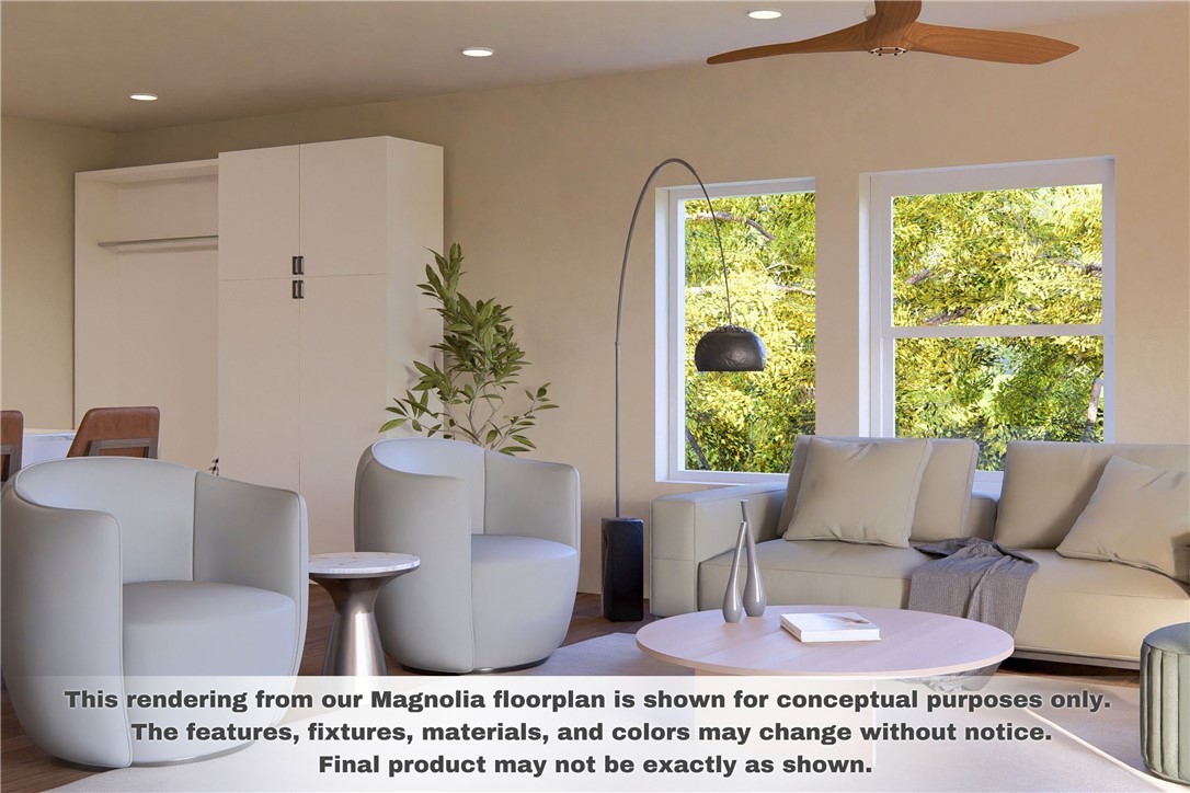 The Magnolia is the largest three-bedroom floorplan at Medlin Park Condominiums.
This expansive plan features a generous open-concept living area that seamlessly flows into a well-appointed kitchen, ideal for entertaining and everyday living.
The primary bedroom suite is a true retreat, offering privacy and relaxation, complete with a spacious walk-in closet and en-suite bathroom. The additional bedrooms are generously sized, providing flexibility for guests, a home office, or hobbies.
Medlin Park offers exceptional on-site amenities: a clubhouse with cafƩ area, refreshing pool, dog park, scenic fishing pond, and pickleball courts. Ideally located in southeast Bentonville, with easy access from I-49, residents have direct access to the Greenway for walking & biking. Close to major employers like Northwest Medical and the new Walmart campus, as well as nearby attractions like Horsebarn Park, The Momentary, and downtown shopping and dining. Medlin Park combines convenience and lifestyle in a vibrant community!