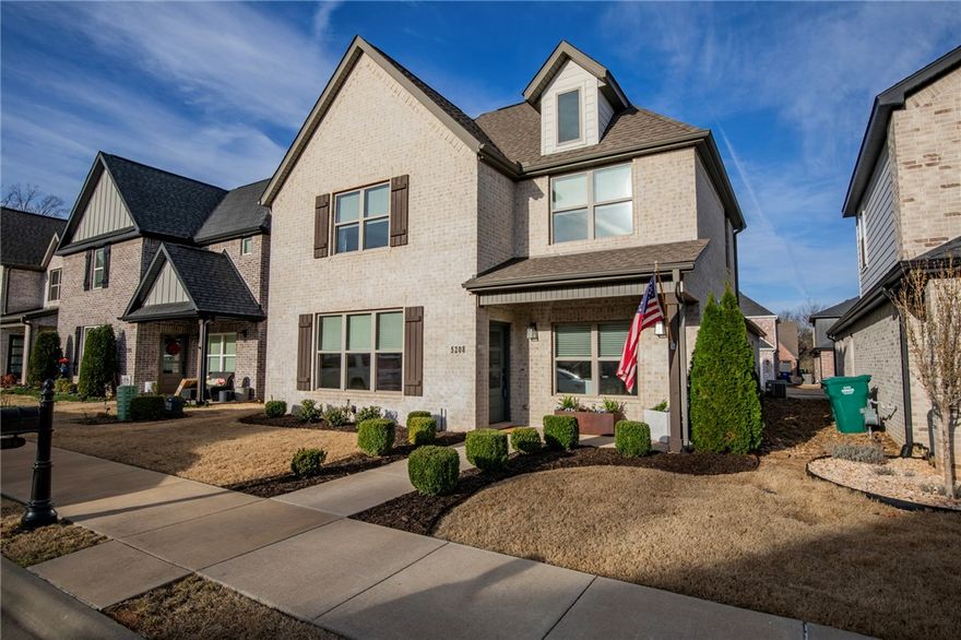 Welcome to 5208 Brookmere St, where elegance meets comfort in the highly sought-after Shadow Valley community. This well-cared-for, move-in-ready home offers wood floors throughout, adding warmth and sophistication to the open-concept living space. The upgraded contemporary fireplace serves as a striking focal point, perfect for cozy gatherings.  Enjoy meals in the true dining room that seamlessly connects to the spacious living area, making entertaining a breeze. The main floor features all primary living spaces, providing convenience and accessibility. Upstairs, you'll find two additional bedrooms, a full bath, and a versatile flex room—ideal for a home office, playroom, or gym.  Just a short walk away, the Shadow Valley Clubhouse awaits! With a social membership available, you'll have access to a range of amenities including dining, gym events, and more.  Welcome Home!
Showings to begin Friday, 3/21.
