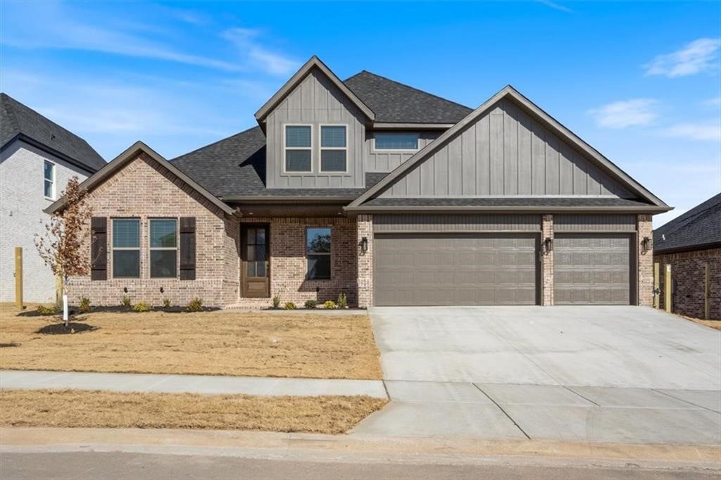 Silver Leaf Estates is
one of the hottest new subdivisions coming up in the highly sought after West Bentonville/Centerton area!
The “OXFORD” plan features 4 bedrooms, and 3 full bathrooms, quartz countertops, custom cabinets,
stainless steel appliances, a gas cooktop, engineered wood flooring throughout the common areas,
upgraded lighting and more! Fence, Blinds and Gutters Included! This new community will feature a pond
with walking trails, a Clubhouse, pool and much more in phase 2.