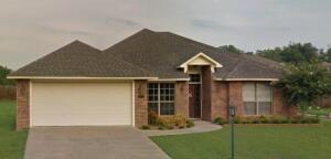 Beautiful, well-maintained 3 bed, 2 bath (with office/bonus room) brick house located in safe, desirable Ridgeview Estates neighborhood. Alma school district. Close to everything, including the golf course. All appliances convey! Home has a spacious living room with gas fireplace; eat-in kitchen with tiled counter tops, large laundry room and two-car attached garage. Tray ceilings in Master and office. Beautiful flooring! Walk in closets in master suite and second bedroom. Whirlpool tub! Level yard, covered patio. Home warranty for buyer's peace of mind!