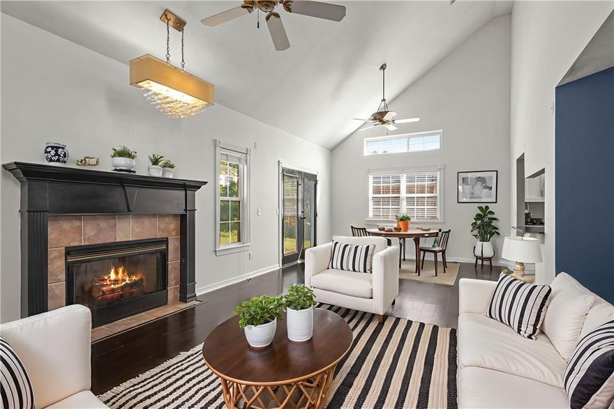 5 Minutes from the mall, hospital, restaurants & trails. Check!  Bentonville Schools. Check! Under 400K. Check! 15K allowance with full-priced offer that can be used to update flooring/painting/repairs. What?! Yes, you read that right. 15K allowance with full-priced offer.  

This 1644SF 3BD/2.5BTH brick/siding home is located in Champion's Estates in Rogers. Soaring cathedral ceilings in LR and Primary BD, 2BD Upstairs with oversize closets and an open area that can be an office, reading nook, kids play area or whatever your heart desires. Brand new HVAC 2025, Roof less than 5 years old, great curb appeal, on a cul-de-sac and a fantastic neighborhood. Schedule your showing today!