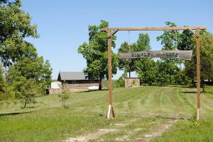 A RUSTIC CABIN OFF THE GRID SITTING ON 20 NICE ACRES, HAS ELECTIRC AND WATER ON PROPERTY AT ROAD, CABIN IS A 32 X 32 , HAS A 500 GALLON PROOPANE TANK LEASED, HAS A 30,000 KW GENERATOR , 2100 GALLON WATER TANK, CABIN CAN SLEEP 8 PEOPLE EASY, HAS A WOOD STOVE AND HAS WINDOWNS UNITS, HAS A GAS WLL UNIT, BARREL BATH TUB REALLY NICE, VIEW, NOT TO FAR FROM BUFFALO RIVER, CABIN IS RUSTIC, SHEET IRON/WOOD