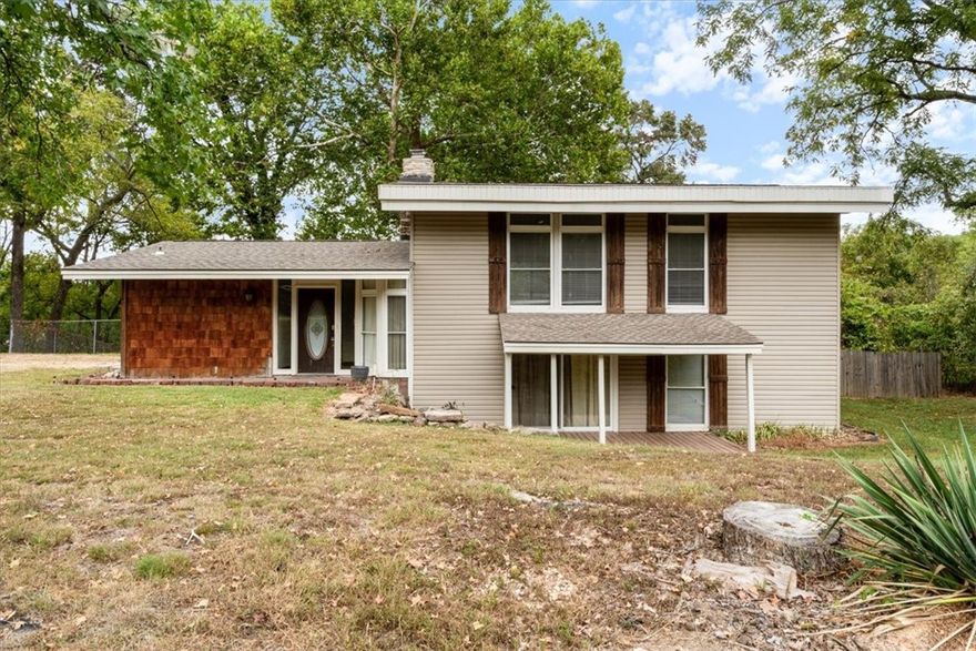Once you get past the several multi-family homes on the way in, you enter the lovely, quiet and secure neighborhood of Pleasant Hills. This pre-inspected, split-level ranch home was built in 1977 with 4 bedrooms, 2 full baths and an oversized 2 car garage on .92 acre. Owners have done extensive renovations and understand that it will take some finishing touches to be 'move-in ready'. They are offering a $5k renovation allowance WAC for this purpose, and are willing to entertain all offers as they also understand that 'market dictates value'. Eat-in kitchen, large living area with open-beam vaulted ceiling and a wood burning fireplace, deck with a wooded view and the master bedroom and full bath on the entry level. 3 bedrooms, full bath and bonus space on the lower level. Pre-inspection report and complete due diligence package available upon request. Owner financing and lease option purchase offers will also be considered.