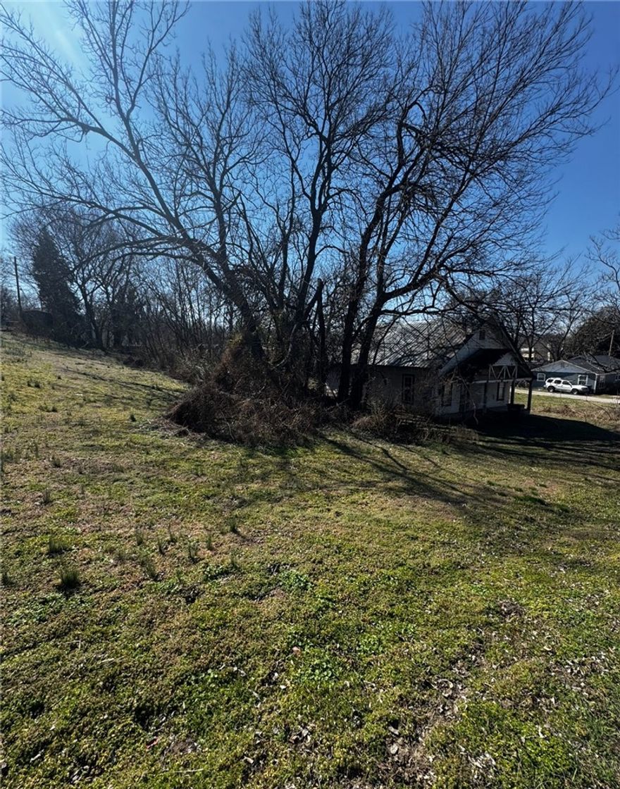 Great opportunity walking distance from downtown Siloam Springs! Situated on 0.34 acres, this property offers excellent potential for new construction. The existing home is beyond repair and will need to be removed.  Valuable lot with convenient access to shopping, dining, and local amenities. Sold as-is.