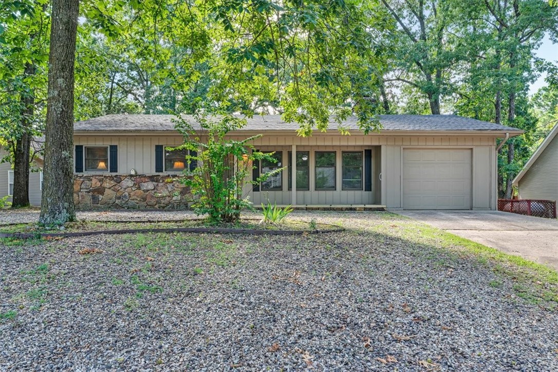 Perfect all around! This lovely updated home is a bike ride away to Lake Windsor and Lake Avalon. Large backyard with firepit. Roof, water heater and HVAC all less than 5 years old. Less than 5 minutes to the main highway and beautiful places like Tanyard Creek. Wonderful Bella Vista Living in this home! Refrigerator, Washer and Dryer all convey.