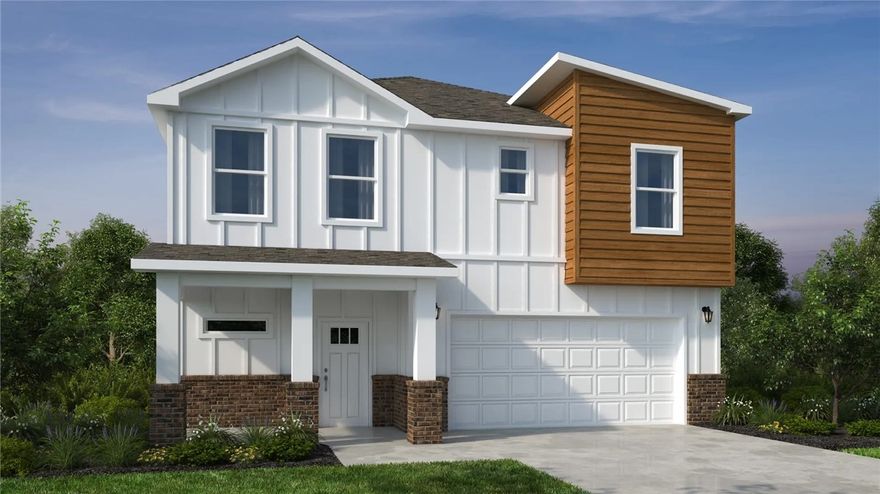 Introducing our 2000 Two Story this 3 - 4 bedroom, 2.5 to
3.5 bathroom with 1979 square foot home is the epitome
of versatility for your family's needs! This floor plan offers
an open-concept layout on the ground floor, with options
for an upstairs loft, a fourth bedroom, or even a bedroom
en-suite. Discover a home that adapts to your lifestyle
with the 2000 Two Story – where style meets functionality
in every corner, making it the perfect canvas for your
unique vision of home. Taxes subject to change based on new construction.