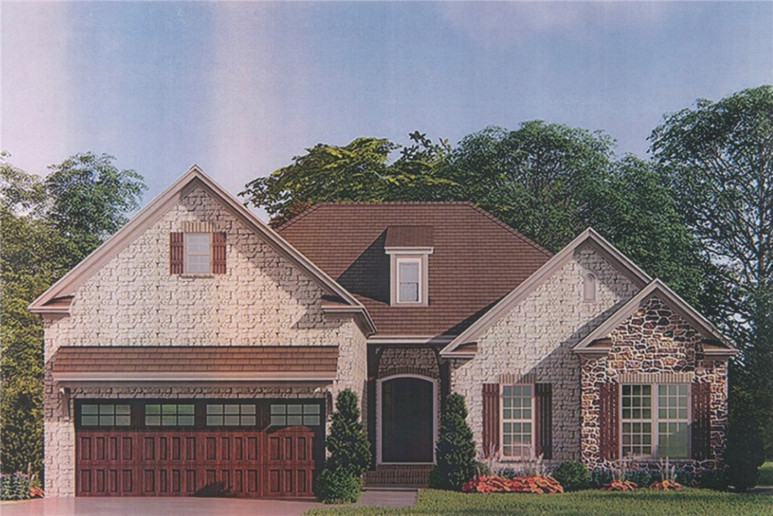 Location, Location, Location.... Just 3.5 mile from the University of Arkansas you will find the Towne West Subdivision. Introducing the Durango plan- A three bedroom 3.5 bathroom beautifully designed home. Some of the highlights in this home are its beautiful finishes inside and out. The chefs kitchen has a beautiful island and cabinetry with a custom vent hood and quartz countertops. The living room boasts vaulted ceilings, an electric custom fireplace. The primary suite offers luxurious ensuite bath complete with a walk-in-shower, soaking tub, dual vanities and a spacious closet. This open floor plan home is perfect for gathering with friends and family. Taxes are not yet assessed. Renderings subject to change.