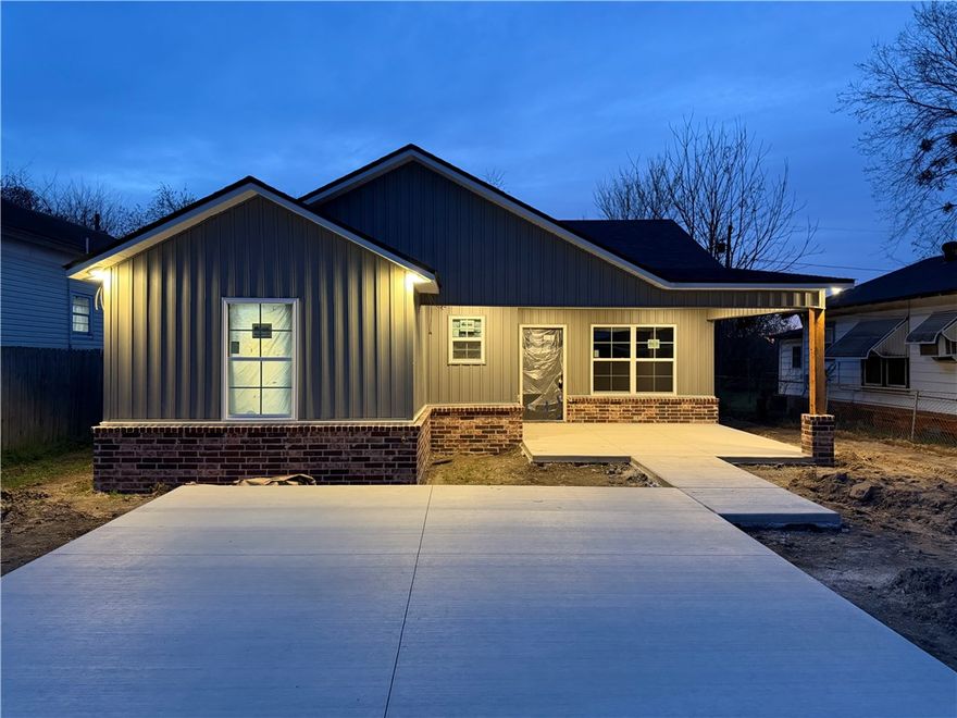 Welcome home! This brand-new 3-bedroom, 2-bath house has a bright, open layout and a fresh, modern feel.