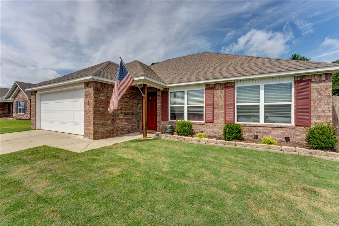 Come and see this beautiful 3 bedroom 2 bath home in Elkins. Home features several updates like new flooring in living room, kitchen, and 2 of the bedrooms. Vaulted ceiling in the living room gives the home a nice open feel and the windows let in plenty of natural light. All appliances convey!! Enjoy your evenings in the fully fenced backyard under your covered patio. Master bedroom features large walk-in closet and en suite bathroom. Eligible for zero down!!