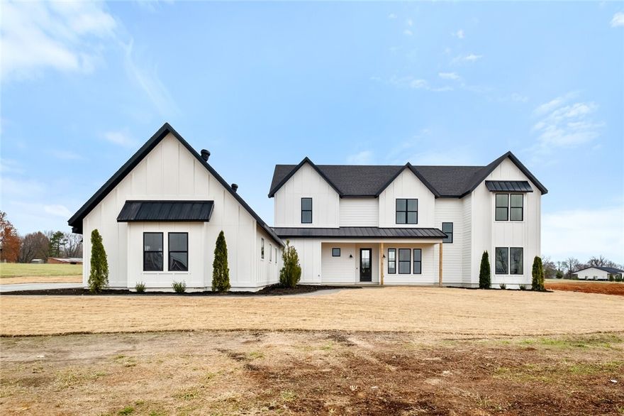 Take a look at this Modern farmhouse on over 3 acres in Farmington. This home has it all, soaring ceilings, Thermador appliances, and designer finishes. The multiple outdoor entertaining areas will let guests transition from the two story living room to the patios and decks overlooking the pond next door. You won't want to miss this one.