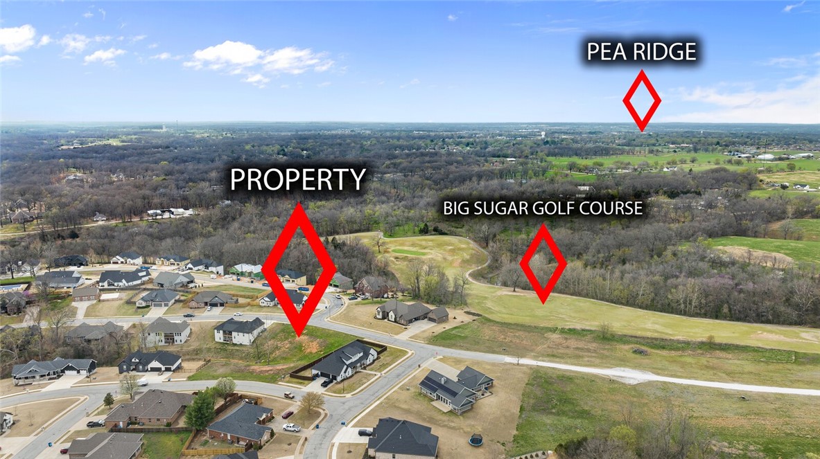 Looking for to build your dream home? Don’t miss out building on Big Sugar golf course in Pea Ridge just minutes from downtown Rogers.