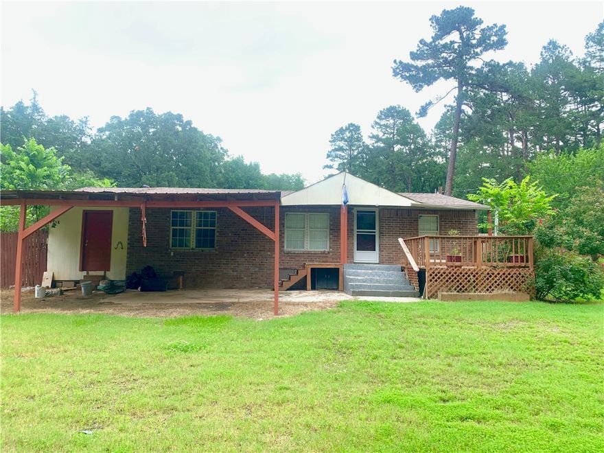 Great investment opportunity! This home offers 3 bedrooms, 2 baths on 1232 sq.ft. of living space. It has a 2-room addition plus another bathroom on the back of the home waiting for you to finish and make it your own. The spacious yard has a wooden privacy fence around entire property. Come check it out!