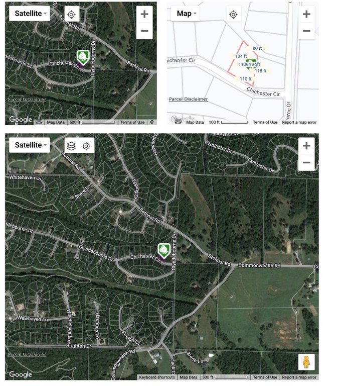 Wooded lot surrounded by the Back 40 Trails. Only a few minutes from Lake Brittany, Lake Brittany Golf Course & the Dogwood Golf Course. OWNER FINANCING AVAILABLE!