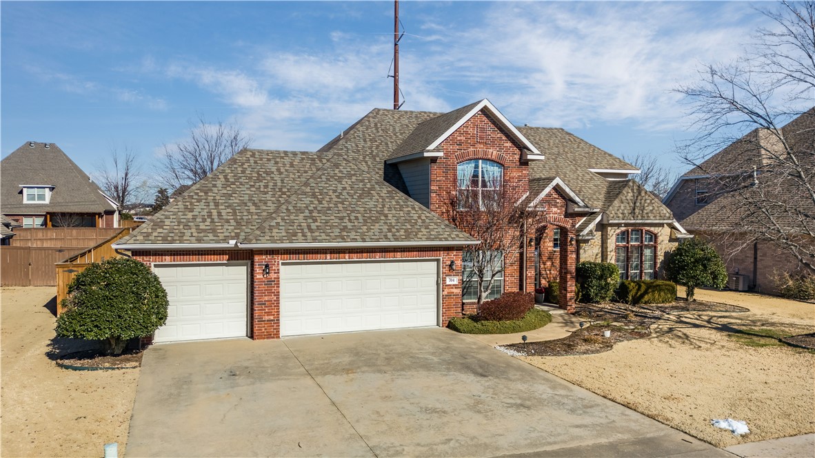 Located in the highly sought-after Lochmoor Subdivision, this beautifully upgraded home combines luxury and convenience. Enjoy direct access to the Twin Cities Trail System, part of the Razorback Greenway, and walkable proximity to the Bentonville Community Center. Families will love being just a mile or less from Willowbrook Elementary, Fulbright Junior High, and Bright Field Middle School, and only 10 minutes from Bentonville High School. The property is also just 3.6 miles from the Walmart AMP and Pinnacle Entertainment District.
Neighborhood amenities feature two pools, a hot tub, a pavilion with gas grills, a tennis court, two pickleball courts coming soon, a half basketball court. This home boasts an extended covered patio, custom pavers, a luxury patio with a built-in four-burner grill, and cement bar area and cement planters surrounding a plumbed gas firepit. Additional highlights include bar lighting, epoxy-coated garage floors, and a fully remodeled kitchen.