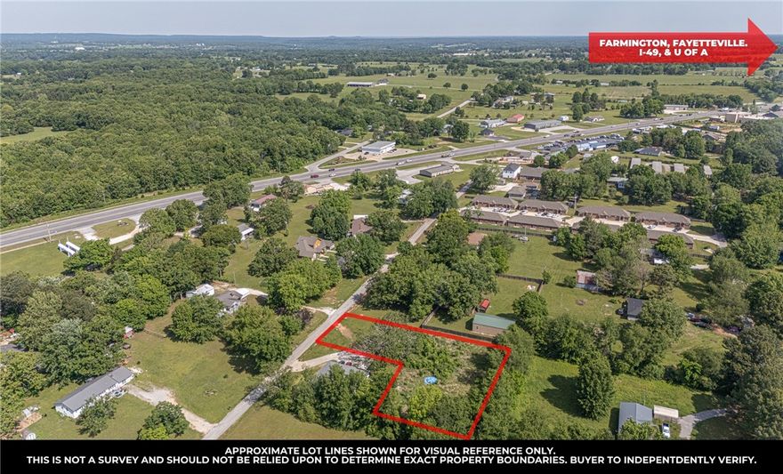 Looking for your next development opportunity? This ±0.75-acre property is located less than 5 miles from downtown Prairie Grove and under 20 minutes to I-49 and the University of Arkansas Campus. Currently Zoned R-2, the property allows for up to 3 structures (maximum 4 units per structure), offering excellent potential for multi-unit development. Rare opportunity in a growing area! Don't miss out!