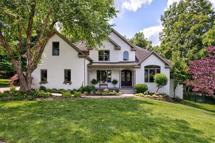 Exquisite home situated in gated community of Clear Creek! Step inside to an elegant light-filled interior that features an open floor plan, Formal Dining, new paint, & hardwood floors. Gourmet Kitchen showcases granite counters, top-of-the-line stainless appliances, new backsplash, island, large bar, & eat-in area. Hearth room is adjacent to kitchen & offers a cozy space to relax by the fire, & access to new patio doors. Retreat to the Primary Suite, boasting a private bath with jetted tub & walk-in shower. Upstairs you’ll find four bedrooms that share two Jack & Jill baths, while finished basement provides an additional living area, bedroom, full bath, & space for guest accommodation. Stunning exterior of this home captivates with fresh new paint & professional landscaping. New patio with stylish pergola creates the perfect outdoor oasis for relaxation & entertainment. Other notable features include new dog run for furry friends. Don't miss the opportunity to call this property your own!