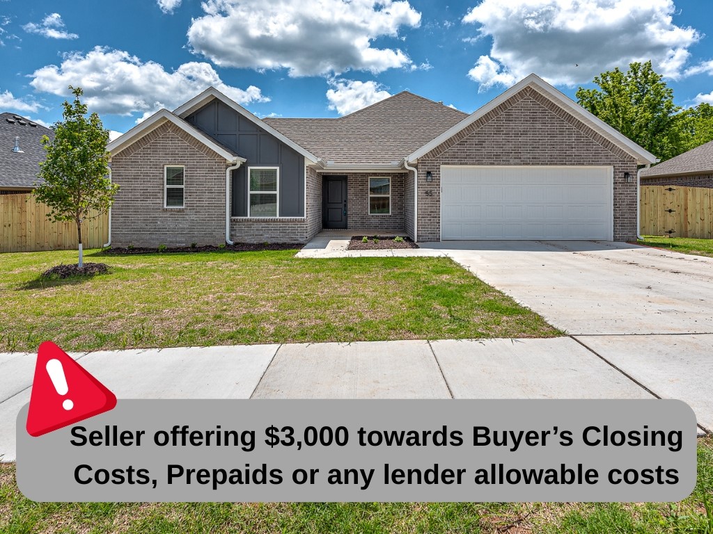 Brand new home walking distance to Creekside Park. Step into this new concept featuring an abundance of natural light, and beautiful tile flooring throughout the main living areas. The owner's suite features double sinks, a fully tiled shower and private potty. Seller to pay a portion of closing costs. Contact agent for more details.