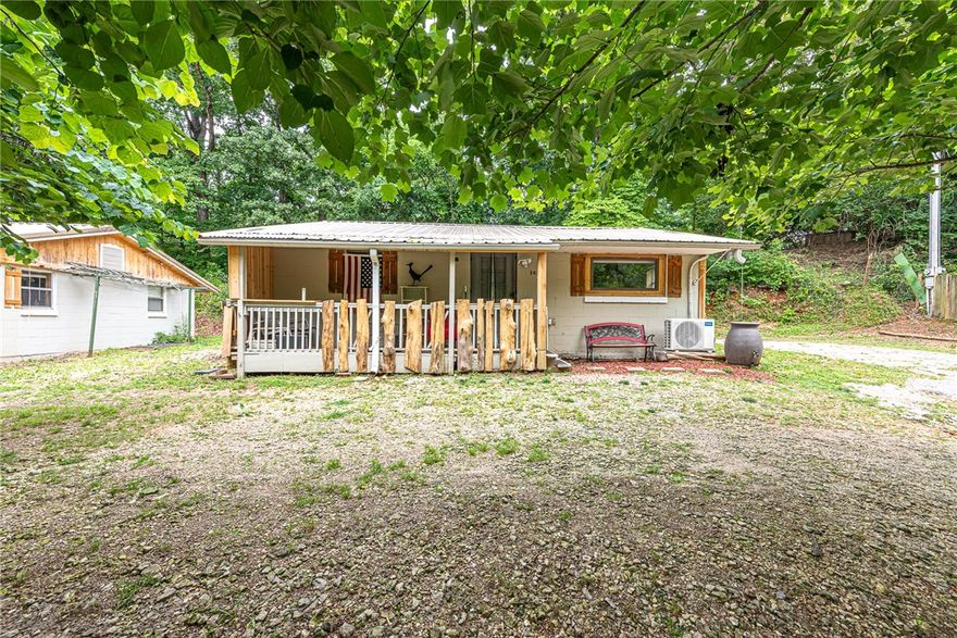 Endless opportunity! This 0.5 Acre +/- lot in West Fayetteville with TWO single family homes on it is a great opportunity for anyone looking to build their investment portfolio. 1654 features covered front porch,  open concept floor plan with wood and tin detailing and vaulted ceiling, 1 full bedroom and 1 full bathroom, laundry connections! 1674 features covered front porch, cozy living room, L-shaped kitchen with eat-in dining, full bathroom, and bedroom, attached 118SqFt storage and 131 sqft laundry room with washer/dryer hookups! Property also features 14x20 Pole Shed and 8x12 Lean-To! Schedule your showing today!