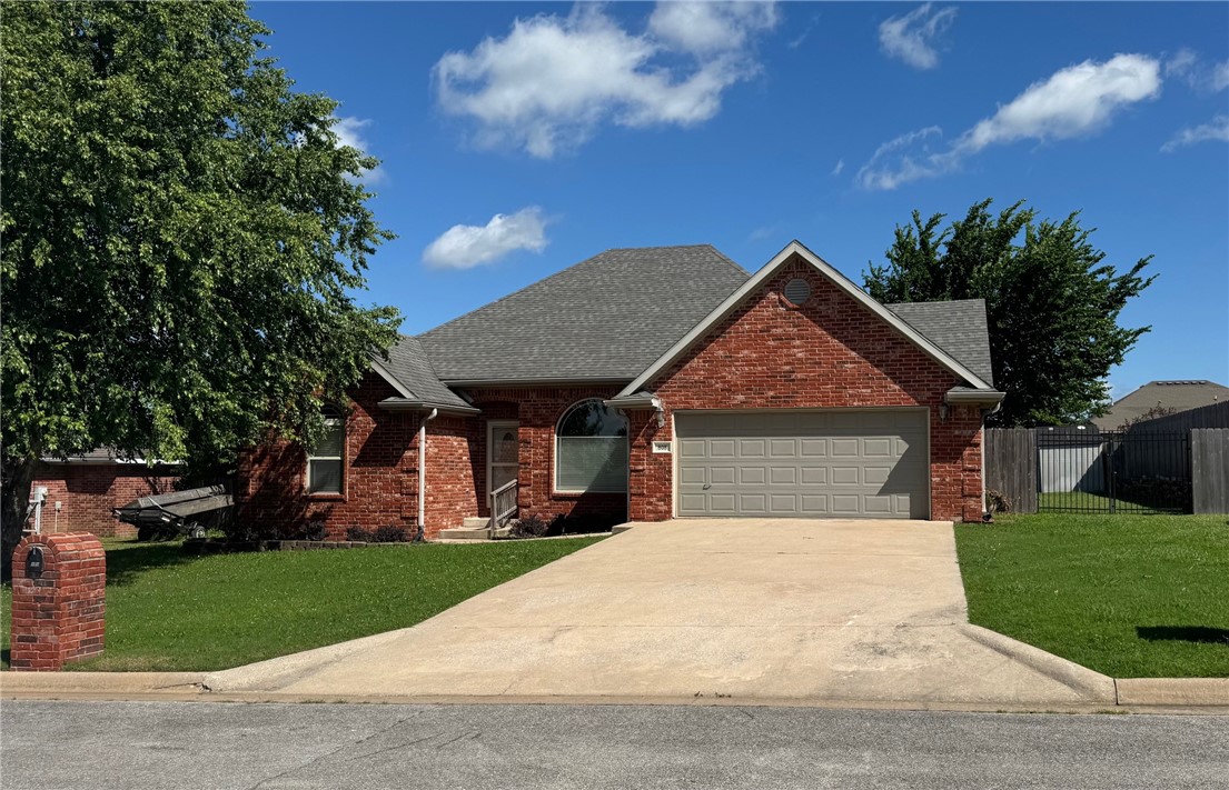 Welcome home to this beautifully maintained 3-bedroom, 2-bath - 1,610 SF brick house nestled on a generous lot adorned with mature trees and enhanced privacy. This property offers a serene and shaded setting, perfect for relaxing or entertaining. Inside you'll find a well-cared-for interior with numerous updates & upgrades throughout—modern touches that blend comfort and style. The HVAC & water heater are approximately only 1 year old as well. The home features a functional split floor plan, cozy living area, spacious kitchen, and comfortable bedrooms. Step outside to enjoy the large covered back patio, complete with roll-down screens for added shade and year-round enjoyment. The fully fenced backyard provides privacy and security, while the additional storage shed offers extra space for tools or lawn equipment. Don't miss this wonderful opportunity to own a move-in ready home with both charm and functionality in a peaceful neighborhood setting!
