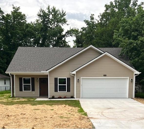 A New 3 Bedroom, 2 bath home in a convenient location. Nice open floor plan. Large Master bath and master closet. All electric for lower energy bills. Close to schools and downtown, Granite countertops, lots of cabinet space.