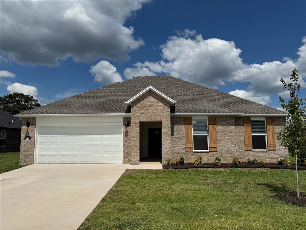 Terrific Truman plan in Goose Creek Village, an impressive subdivision where quality and affordability meet in the heart of Farmington. This home features gorgeous quartz kitchen countertops, stainless steel appliances and a walk-in pantry (per plan). 42-inch upper cabinets with top molding and soft close cabinet doors. Private bedroom one includes a lovely en-suite with quartz counter tops, double sinks, walk-in shower, and walk-in closet. Living room will showcase a beautiful modern Electric Fireplace. These homes feature ceiling fans in all bedrooms and living room! Each home exterior will have brick and HardieĀ® siding per plan! Covered patio (per plan). Garage Door opener! Taxes and Parcel # TBD. Single-story plans feature Luxury Vinyl plank flooring throughout! Two-story homes feature LVP downstairs with carpet on stairs and upstairs rooms!