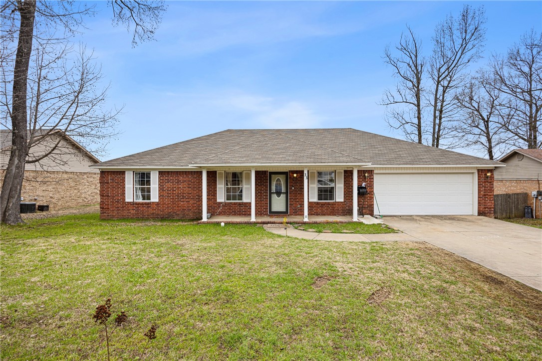 This 3-bedroom, 2-bath home in Oak Forest Phase, Pottsville offers 1,667 sq. ft. of comfortable living space. Enjoy a covered front porch, a fenced backyard with a deck, and a 2-car garage. Inside, you'll find a spacious layout and a utility room for added convenience. Located near Pottsville Schools, this home is perfect for those seeking both charm and functionality. Schedule your showing today!