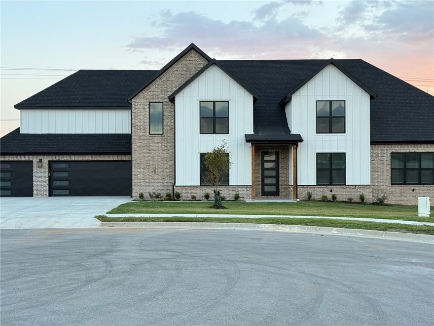 Come see our beautiful Maverick Plan which offers 3,486 square feet of well-designed living space, featuring four bedrooms and three and a half bathrooms. From the moment you step inside, you're greeted by high ceilings and an open, airy floor plan that seamlessly connects the living, dining, and kitchen areas — ideal for both everyday life and entertaining. On the main level, you'll find a dedicated home office and a spacious primary suite with a luxurious bathroom and direct access to the utility room. Upstairs, there are three additional bedrooms. One includes a private en-suite bath, while the other two share a bathroom. Builder will provide up to $10,000 towards buyers closing costs or buying down interest rate and an additional $2500 appliance allowance until the end of October 2025. Preferred lenders will provide up to $5,000 additional closing cost.