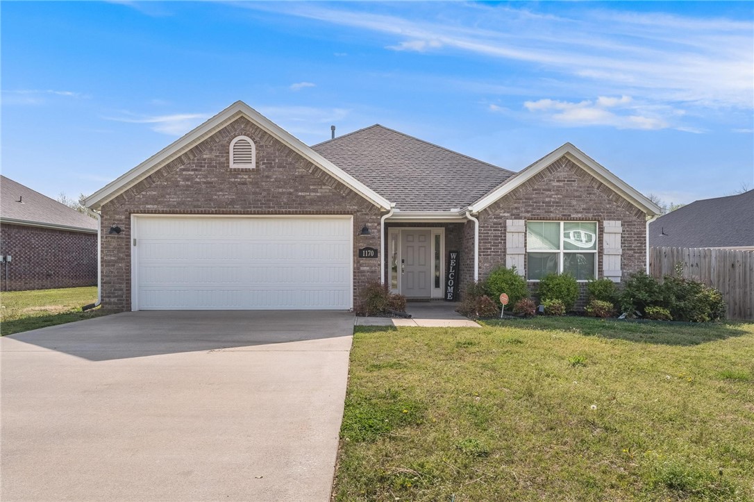 Welcome home to this beautiful gem in the peaceful Woodridge neighborhood of West Fayetteville! Perfectly situated just minutes from top-rated Fayetteville Schools, local restaurants, Walmart Neighborhood Market, and only 10 minutes from the University of Arkansas. Enjoy cosmetic upgrades throughout, including accent walls, a backyard deck for entertaining, and laminate flooring in 2 of the 3 bedrooms. This stunning residence is move-in ready and waiting for its next family to create lasting memories.