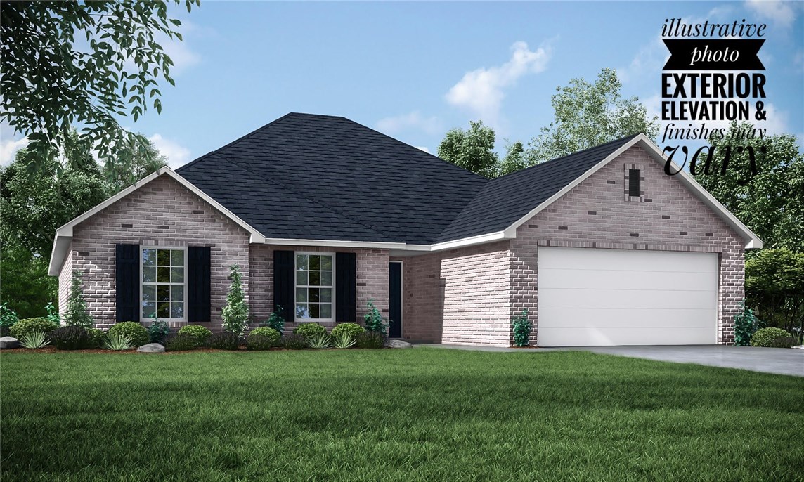 Beautiful 3 bed 2 bath home boasts LVP wood flooring, granite countertops, upgraded SS Samsung appliances, granite countertops, low e windows, and covered back porch! Limited one year warranty is also included. Time to personalize your colors from builder’s selection. Stock photos of Wholford plan. Actual plans and specs may vary