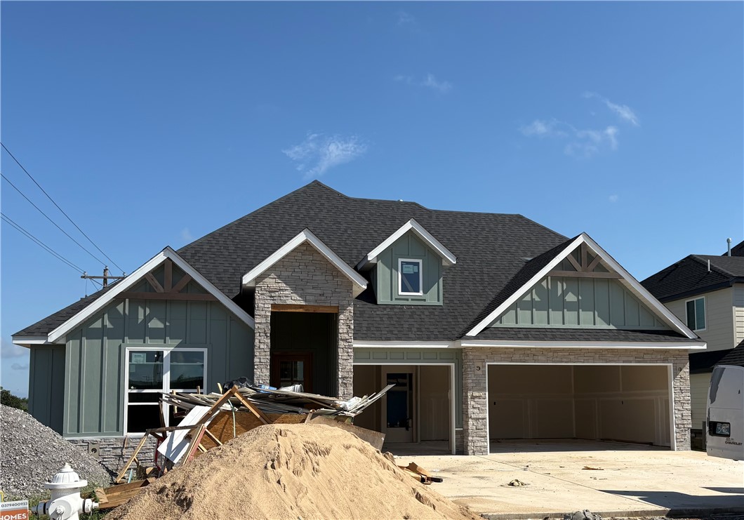 Welcome to the Sam Plan – Where Comfort Meets Convenience in Maple Estates!Experience thoughtful design and timeless style in the Sam Plan, a beautifully crafted 2,368 sq. ft. home featuring 4 bedrooms and 3 full bathrooms—perfect for growing families or anyone who loves to entertain. Step into a warm and inviting living space with vaulted ceilings that create a bright open atmosphere. The spacious living room flows seamlessly into the kitchen and dining area, complete with a walk-in pantry for all your storage needs.The primary suite is a private retreat, tucked away on the main level and thoughtfully connected to the utility room for ultimate ease and functionality. Also on the main floor, you'll find an elegant dining room and an additional bedroom—great for guests or a home office.Step outside to the covered back patio, ideal for relaxing evenings or weekend barbecues.
