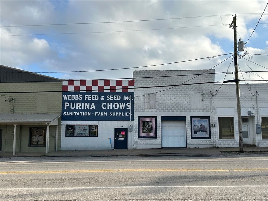 Situated in the heart of the Pea Ridge Commercial Historic District, this property—officially listed on the National Register of Historic Places in May 2007—offers a unique blend of history, visibility, and convenience. It enjoys a prime location directly across from the Pea Ridge Veteran’s Memorial, Pea Ridge Intermediate School, and Pea Ridge Pre-K, and sits near the highly trafficked intersection of E. Pickens Road and Highway 94, with over 17,200 vehicles passing daily. The surrounding area is experiencing significant growth, highlighted by upcoming developments including a Walmart Supercenter, Tractor Supply store, a new BMX park, and a championship-level disc golf course. The property is also ideally located just 7.0 miles from the Pea Ridge National Military Park, 4.8 miles from I-49, 7.1 miles from Highway 62, and 7.3 miles from Bentonville Square, providing excellent connectivity to the broader region.